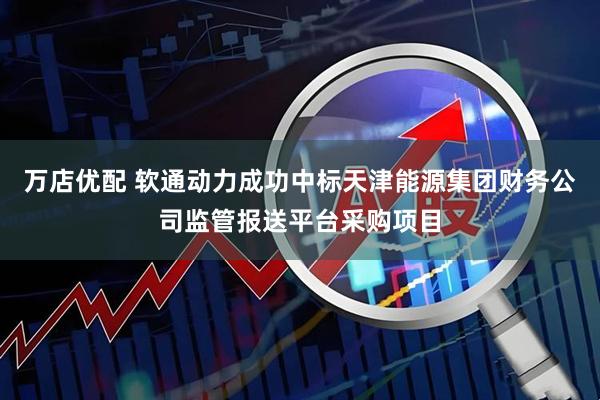 万店优配 软通动力成功中标天津能源集团财务公司监管报送平台采购项目